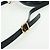 Borsa a mano in pelle Gancini Salvatore Ferragamo 2 in 1 Nero Oro Auth 160846 - vista 10