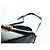 Borsa a mano in pelle Gancini Salvatore Ferragamo 2 in 1 Nero Oro Auth 160846 - vista 15