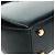 Borsa a mano in pelle Gancini Salvatore Ferragamo 2 in 1 Nero Oro Auth 160846 - vista 16