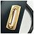 Borsa a mano in pelle Gancini Salvatore Ferragamo 2 in 1 Nero Oro Auth 160846 - vista 24