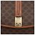 Céline Borsa a Spalla in Tela Macadam CELINE in Pelle PVC Marrone Oro Auth 161211 D'oro - vista 17