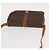Céline Borsa a Spalla in Tela Macadam CELINE in Pelle PVC Marrone Oro Auth 161211 D'oro - vista 6