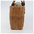 Borsa a Mano BURBERRY Blue Label Rattan Beige Argento Auth 161754 - vista 3