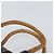 Borsa a Mano BURBERRY Blue Label Rattan Beige Argento Auth 161754 - vista 8