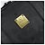 Borsa Boston Mini Vicetos Logogram MCM in PVC Nero Oro Auth am10417 D'oro - vista 12