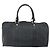 Borsa Boston Mini Vicetos Logogram MCM in PVC Nero Oro Auth am10417 D'oro - vista 2