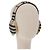 Orejeras de lana beige con estampado Nova Check de BURBERRY Auth 159465