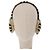 Orejeras de lana beige con estampado Nova Check de BURBERRY Auth 159465 - vista 13