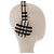 Orejeras de lana beige con estampado Nova Check de BURBERRY Auth 159465 - vista 4