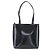 GUCCI Tote Bag Enamel Black Gold Auth 160601 Golden - view 2