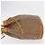 Gucci Borsa a Spalla Micro GG Supreme PVC Beige Oro Auth 162968 D'oro - vista 4
