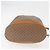 Gucci Borsa a Spalla Micro GG Supreme PVC Beige Oro Auth 162968 D'oro - vista 5