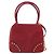 Céline Borsa a mano CELINE Circle in pelle 2 in 1 rossa oro Auth 161046 Rosso D'oro - vista 2