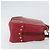 Céline Borsa a mano CELINE Circle in pelle 2 in 1 rossa oro Auth 161046 Rosso D'oro - vista 3