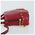 Céline Borsa a mano CELINE Circle in pelle 2 in 1 rossa oro Auth 161046 Rosso D'oro - vista 4