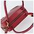 Céline Borsa a mano CELINE Circle in pelle 2 in 1 rossa oro Auth 161046 Rosso D'oro - vista 6