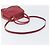 Céline Borsa a mano CELINE Circle in pelle 2 in 1 rossa oro Auth 161046 Rosso D'oro - vista 8
