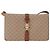 Céline Borsa a Spalla in Tela Macadam CELINE PVC Beige Oro Auth 159576 D'oro - vista 13