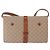 Céline Borsa a Spalla in Tela Macadam CELINE PVC Beige Oro Auth 159576 D'oro - vista 2