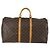 LOUIS VUITTON Borsa Boston Monogram Keepall 55 M41424 LV Auth 161113 Monogramma - vista 2