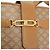 Céline Borsa a Spalla in Tela Macadam CELINE PVC Beige Oro Auth 161796 D'oro - vista 17