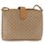 Céline Borsa a Spalla in Tela Macadam CELINE PVC Beige Oro Auth 161796 D'oro - vista 2