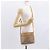 Céline Borsa a Spalla in Tela Macadam CELINE PVC Beige Oro Auth 161796 D'oro - vista 25