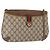 Borsa a Spalla Gucci GG Supreme Web Sherry Line PVC Beige 89 02 026 Auth 161386