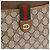 Borsa a Spalla Gucci GG Supreme Web Sherry Line PVC Beige 89 02 026 Auth 161386 - vista 19