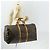 LOUIS VUITTON Borsa Boston Monogram Keepall 60 M41422 LV Auth 159339 Monogramma - vista 23