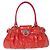 Borsa a Mano Gancini Salvatore Ferragamo Smalto Rosso Argento Auth 161440 - vista 13