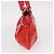 Borsa a Mano Gancini Salvatore Ferragamo Smalto Rosso Argento Auth 161440 - vista 3