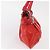 Borsa a Mano Gancini Salvatore Ferragamo Smalto Rosso Argento Auth 161440 - vista 4