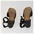 SAINT LAURENT LOUIS VUITTON Sandali con tacco in tela e suede 2 pezzi Nero Auth ti3632 D'oro - vista 5