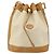 Gucci Borsa a Spalla Micro GG Supreme PVC Beige Oro 001 115 0933 Auth 161767 D'oro - vista 13