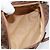 Céline Borsa a Spalla in Tela Macadam CELINE in Pelle PVC Marrone Oro Auth 161002 D'oro - vista 10