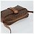 Céline Borsa a Spalla in Tela Macadam CELINE in Pelle PVC Marrone Oro Auth 161002 D'oro - vista 6