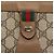GUCCI GG Supreme Web Sherry Line Clutch Bag PVC Beige 89 01 033 Auth 162952 - vista 8