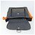 Bolsa de Ombro em Lona Trotter Christian Dior Azul Marinho Prata Auth gh1474 - vista 18