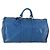 LOUIS VUITTON Epi Keepall 50 Borsa Boston Blu M42965 LV Auth th6515