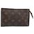 LOUIS VUITTON Monogram Bucket PM Accessory Pouch LV Auth 162695