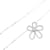Van Cleef & Arpels Necklace, "Flowerlace", white gold, diamonds.  - view 3