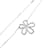 Van Cleef & Arpels Necklace, "Flowerlace", white gold, diamonds.  - view 4
