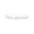 Bracciale Messika, "Bangle Pavé Move Noa", oro bianco e diamanti.