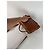 Vintage Courreges 2-Wege-Handtasche braun - Ansicht 11