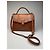 Vintage Courreges 2-Wege-Handtasche braun - Ansicht 5