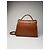 Vintage Courreges 2-Wege-Handtasche braun - Ansicht 9