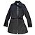 Burberry Brit Gabardina Burberry London Negra Negro