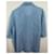 Camicia a maniche corte Oblique Dior azzurro seta e cotone Blu chiaro - vista 2