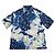 Camicia Louis Vuitton Monogram Bandana in cotone blu e bianca Bianco Multicolore Monogramma